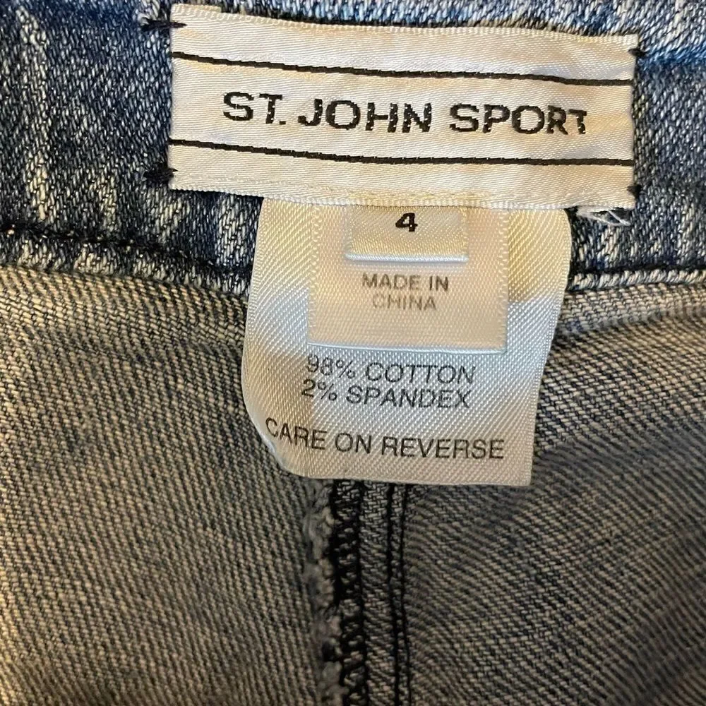 St. John Sport Vintage Mom Jeans